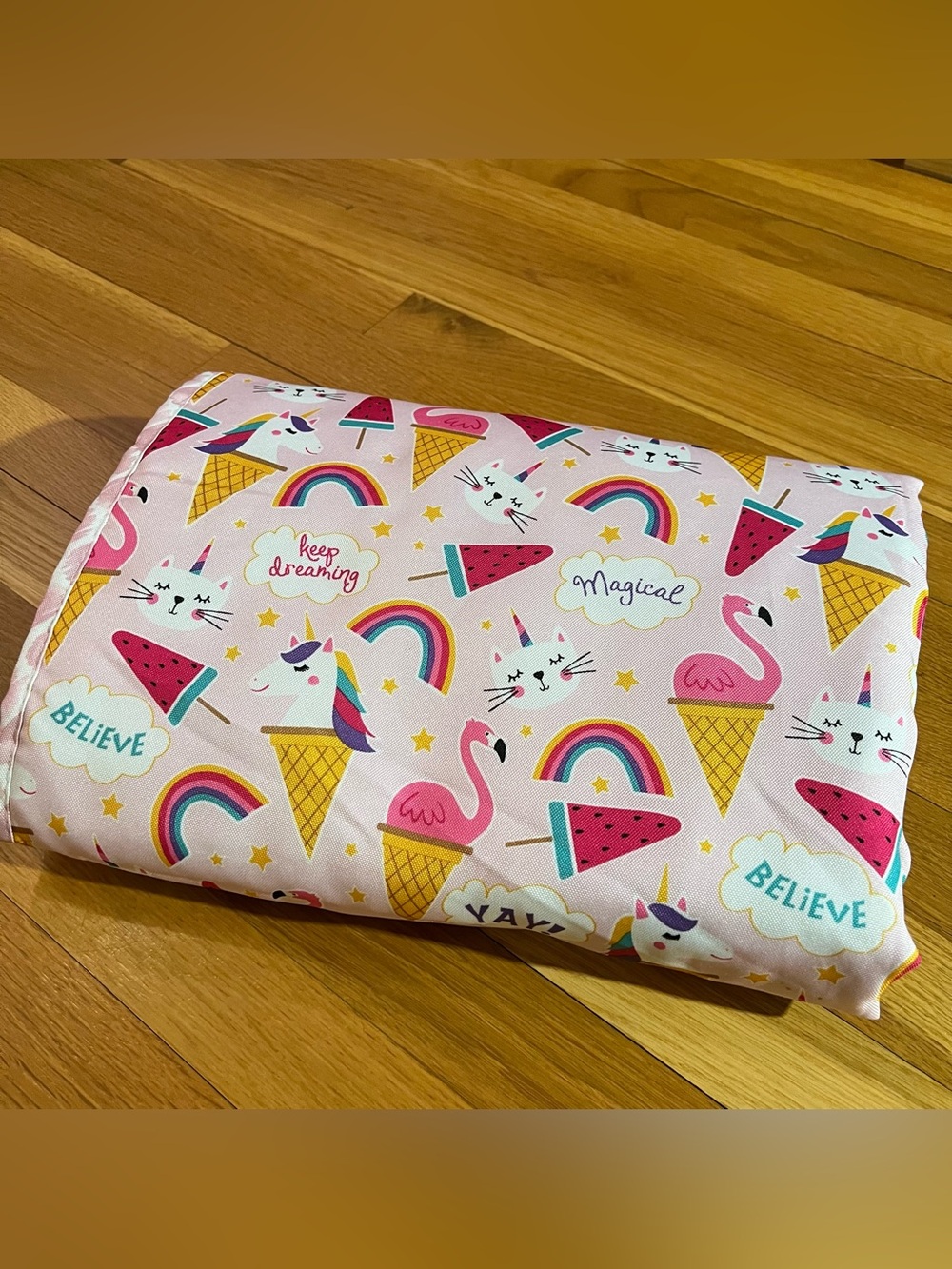 Tommy Bahama kids Caticorn Reversible Water Repellent Picnic Beach Blanket/Mat